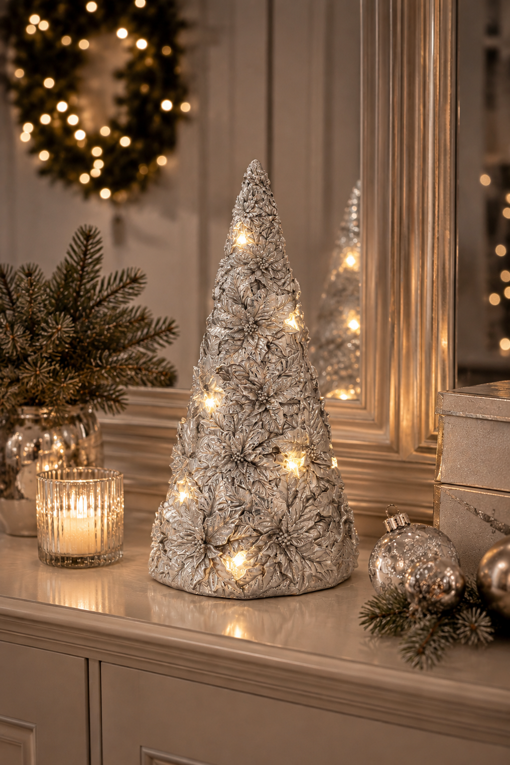 Tannenbaum silber