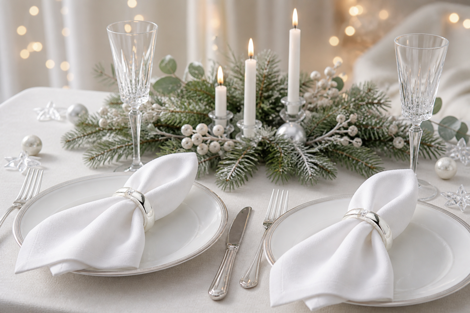 napkin ring diamond - set of 2
