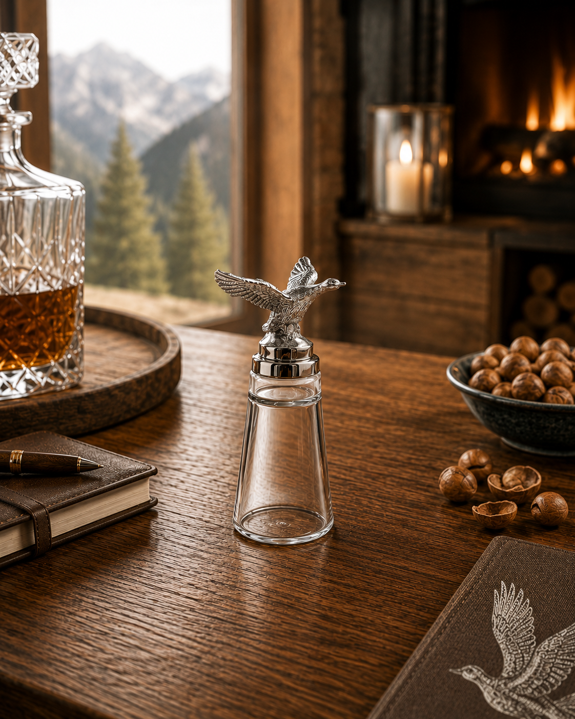 Schnapsglas Ente