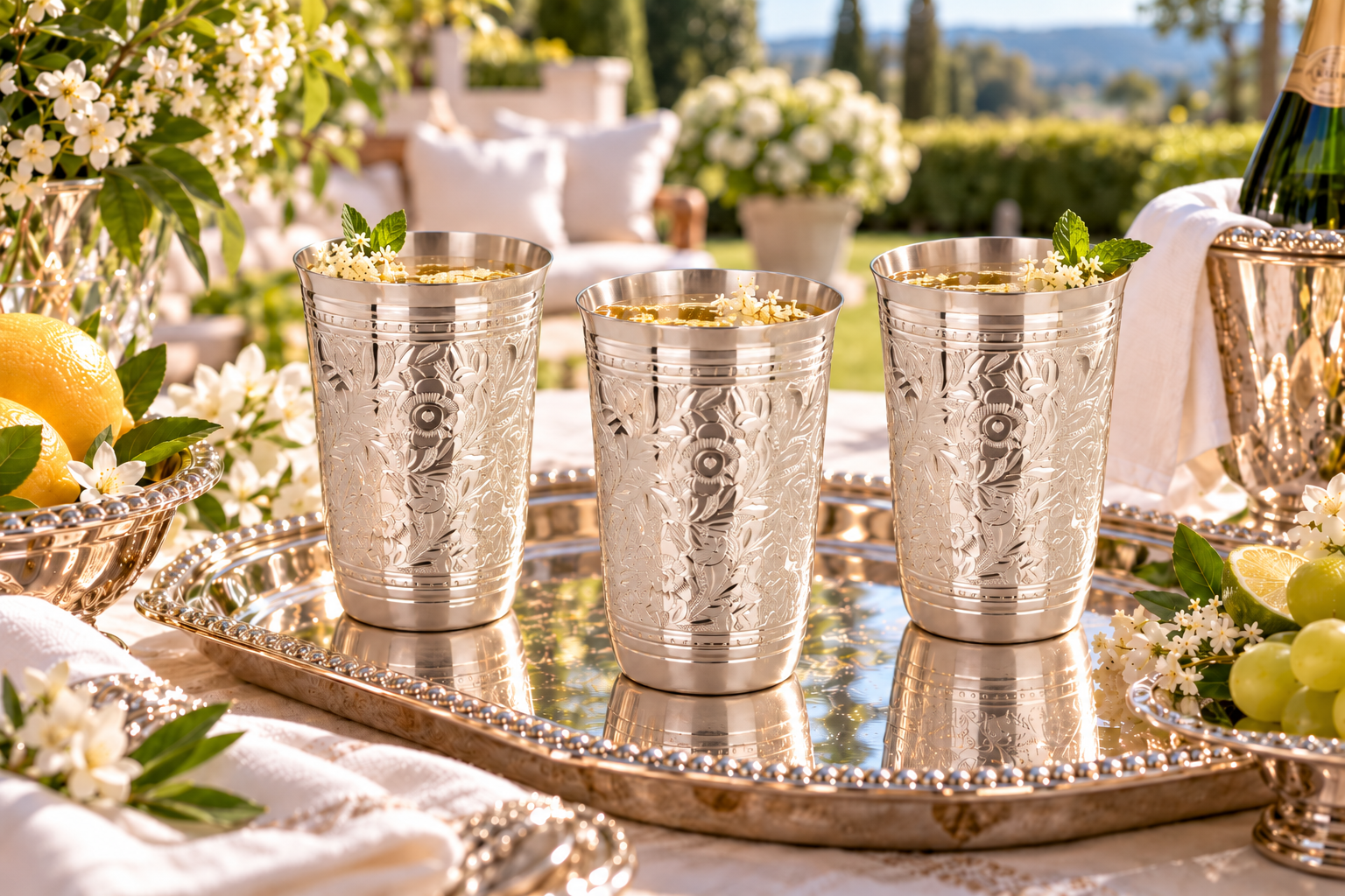 Cup Plain Engraved 12.5 cm