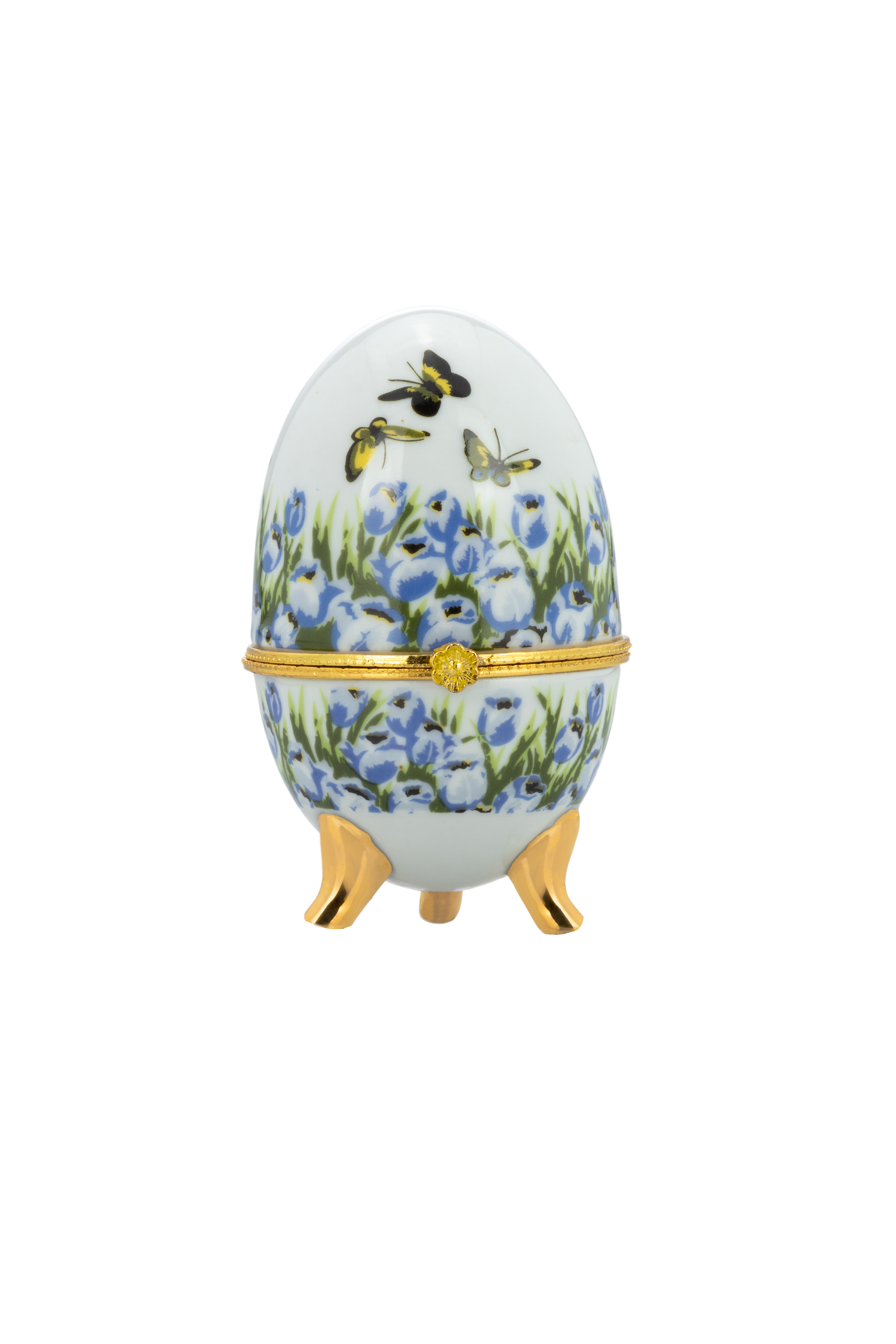 Egg-Shaped Box Tulips