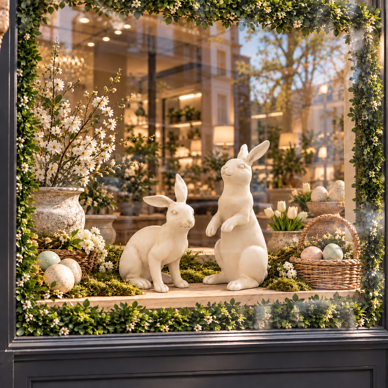 Rabbit Sitting Cream 26.7 cm