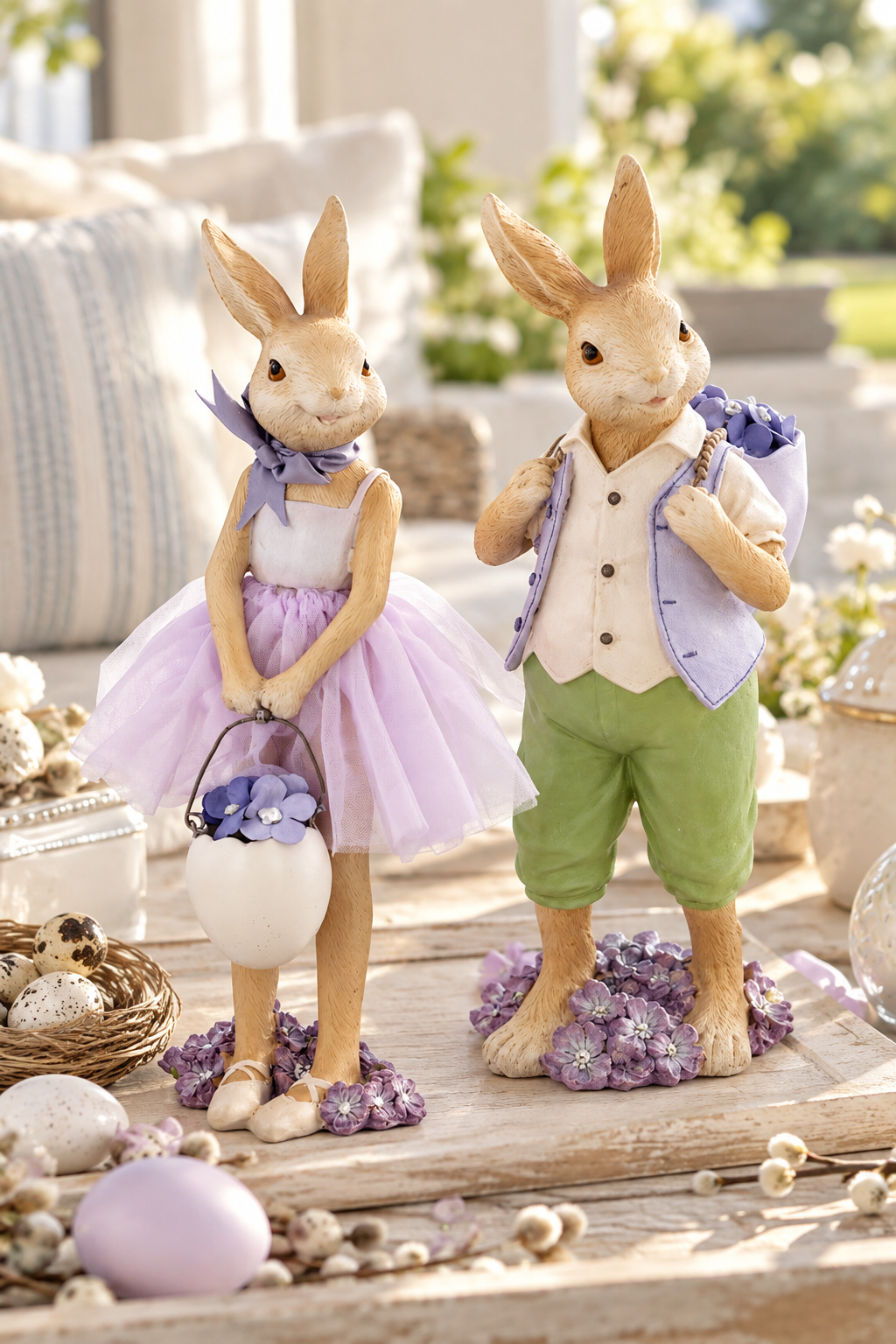Rabbit Male with Basket