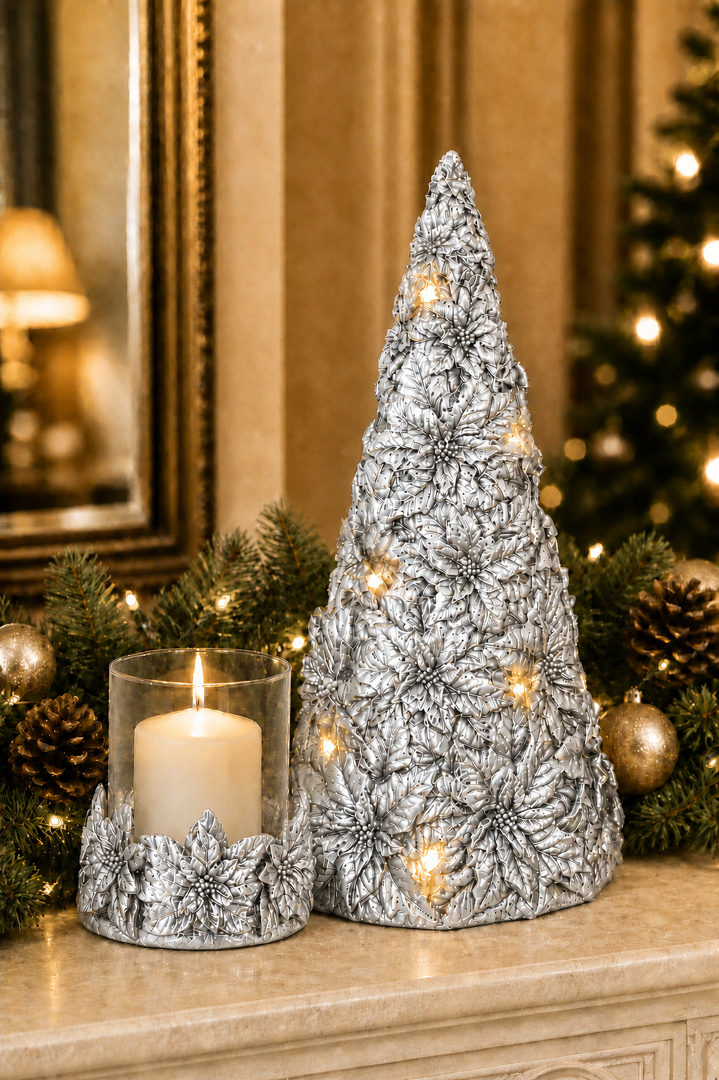 Tannenbaum silber