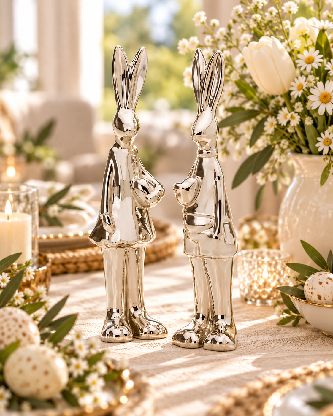 Rabbit Pair "Mum and Dad"