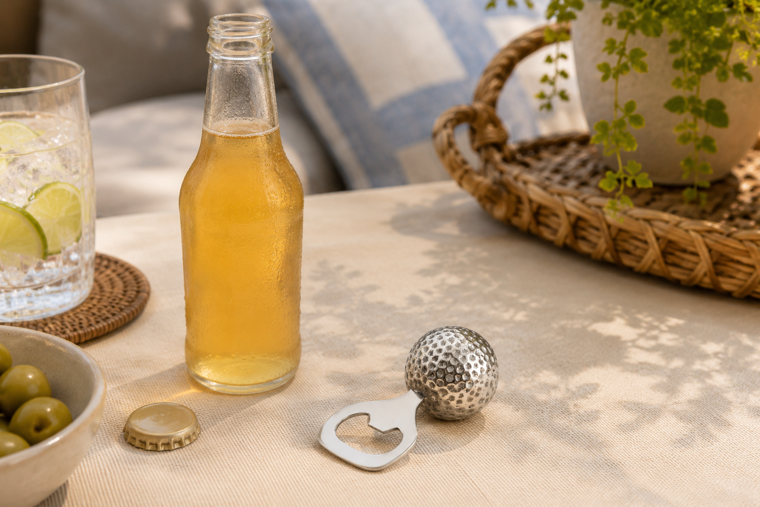 Flaschenöffner Golfball