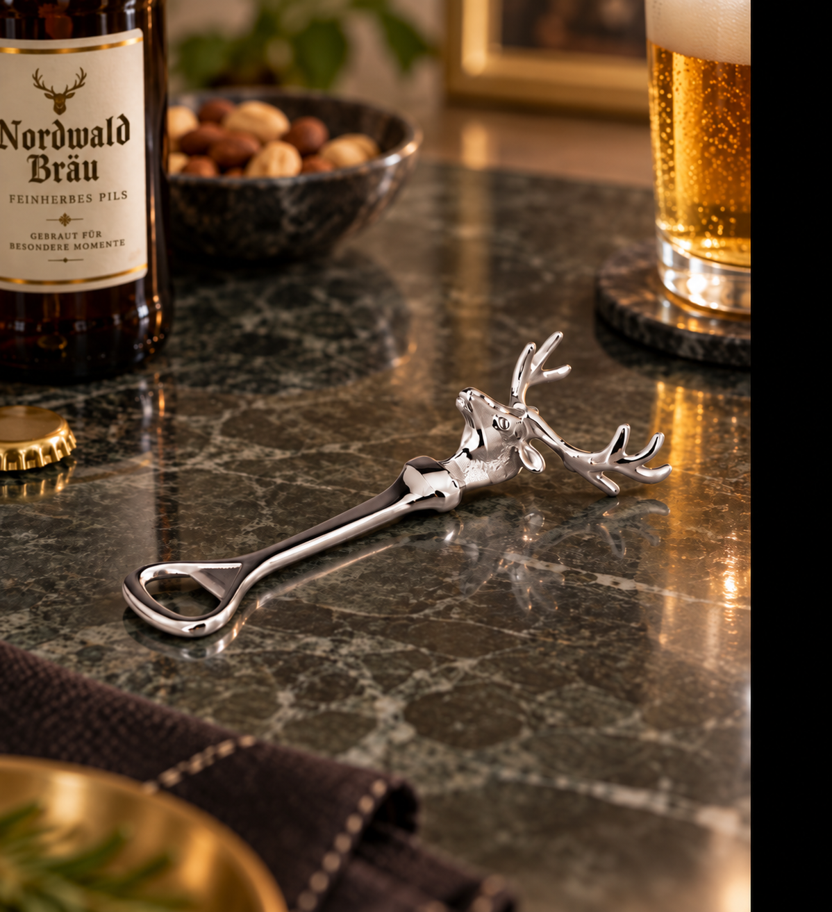Bottle Opener Stag Head