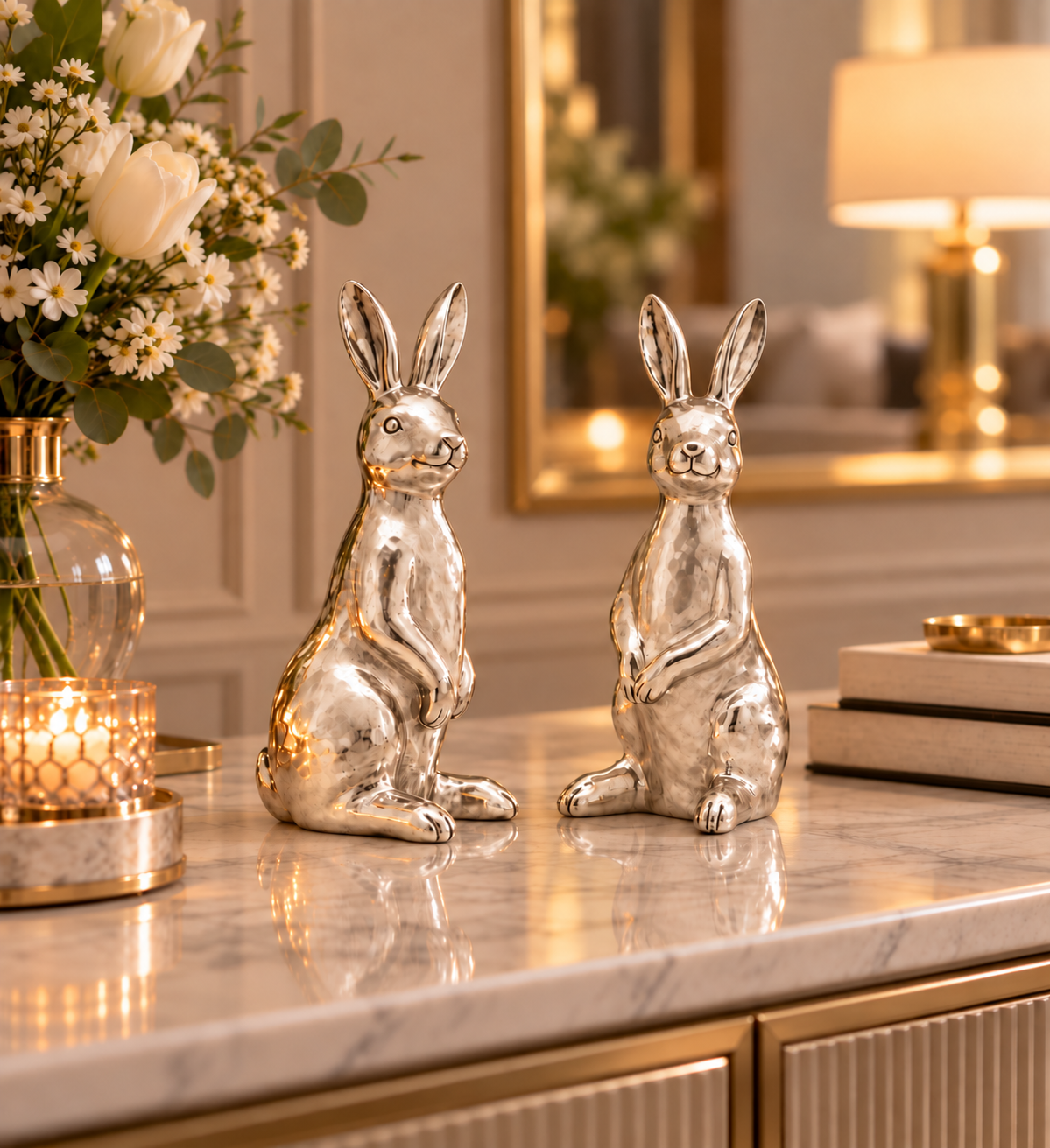 Rabbit Standing Head Left