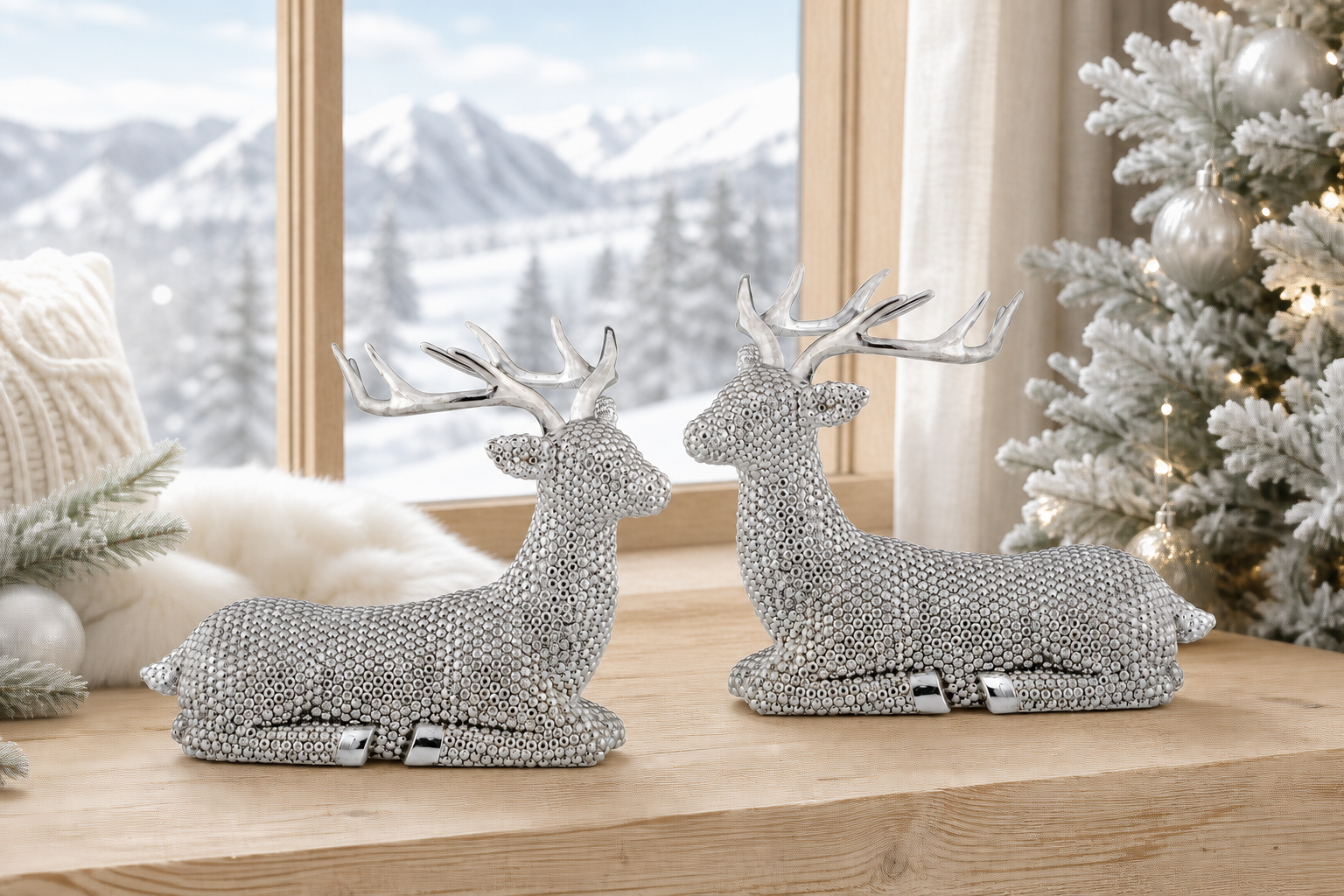 reindeer lying diamond head right