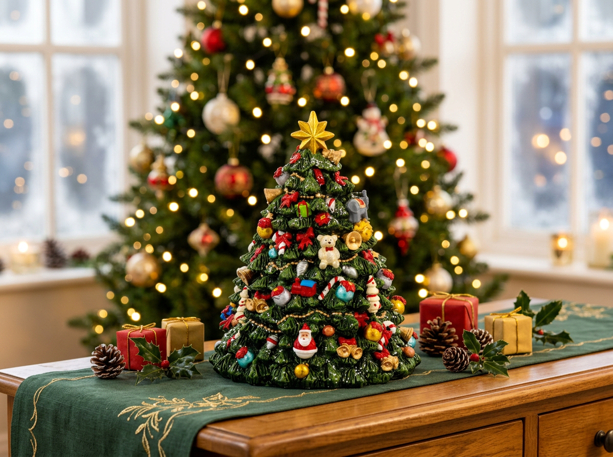 music box christmas tree