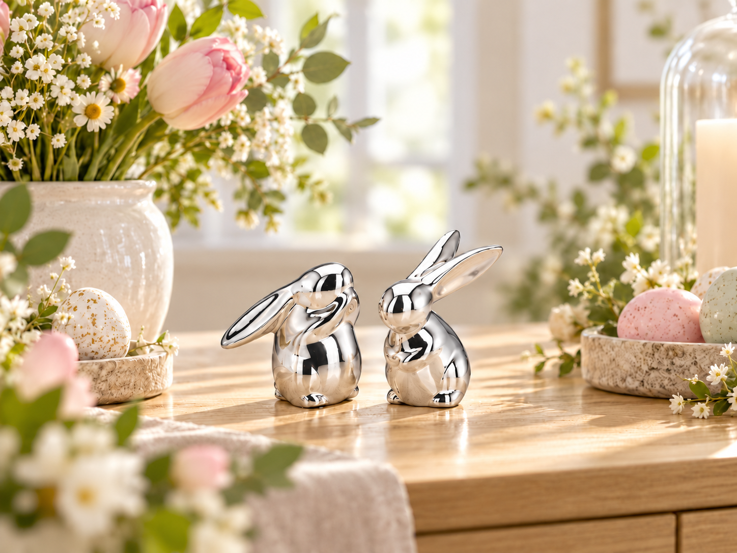 Rabbit Pair 6.5 cm