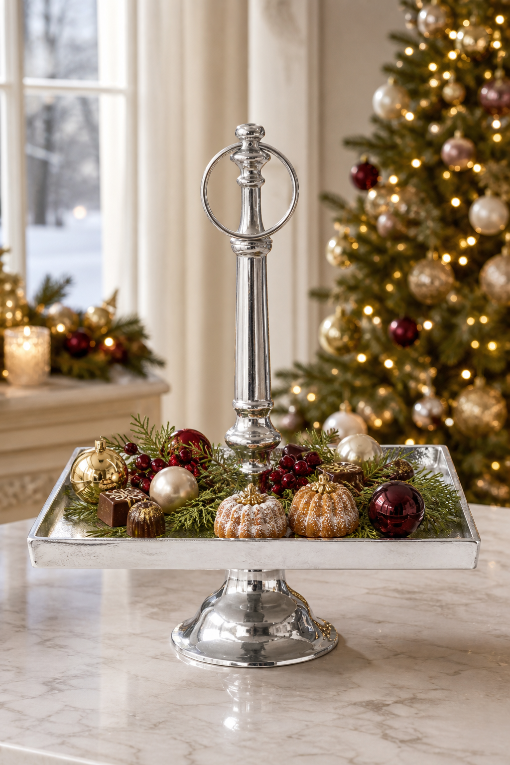 etagere 1 level square
