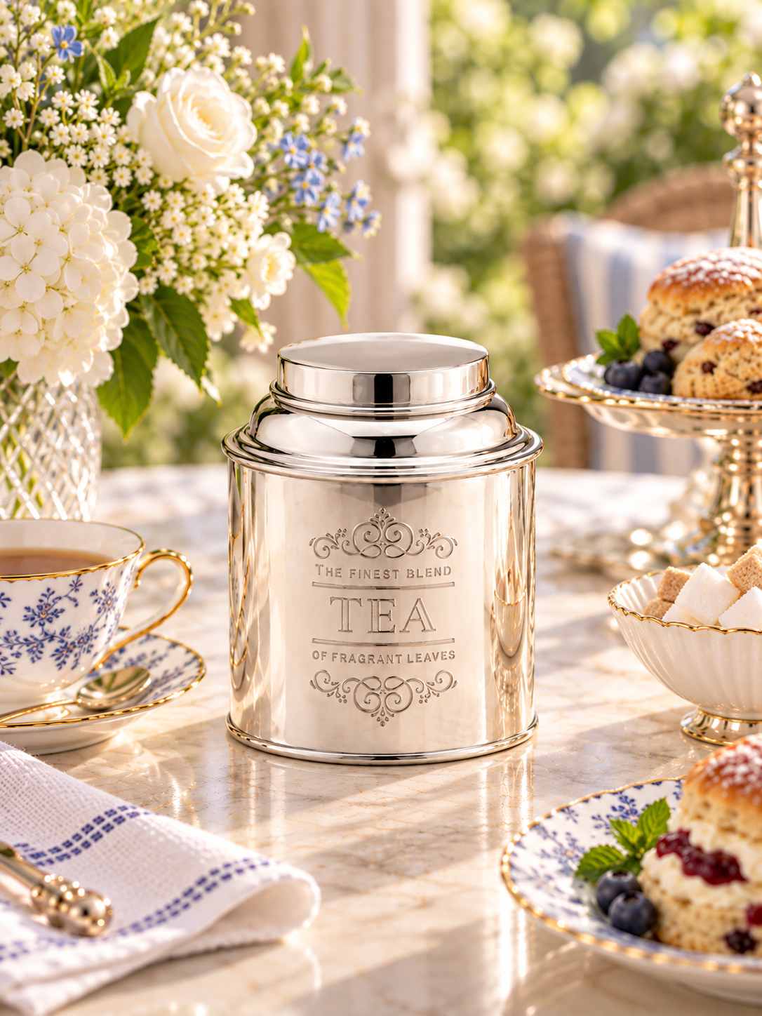 Tea Box Round
