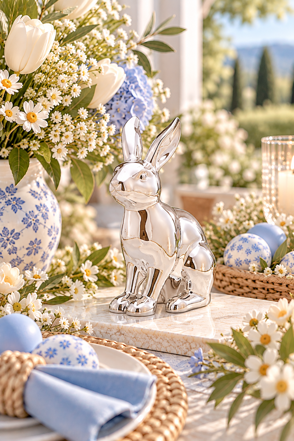 Rabbit Sitting 21.5 cm