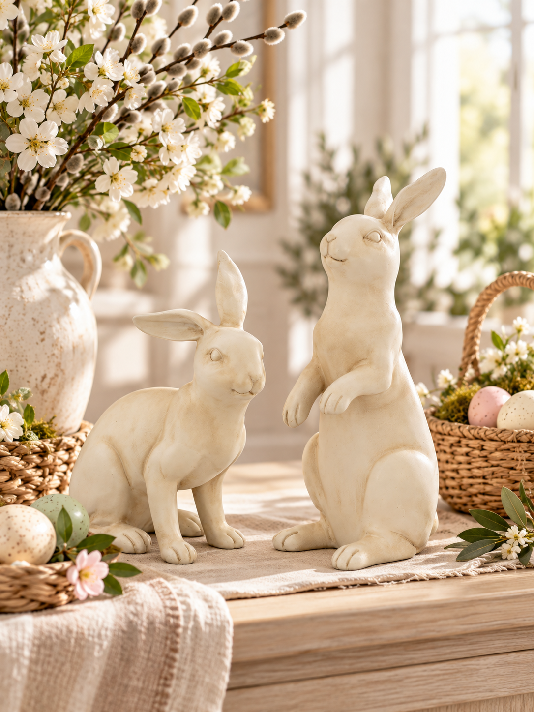 Rabbit Sitting Cream 26.7 cm