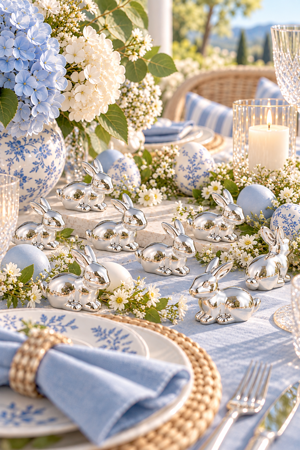Rabbit Set of 12 Lying