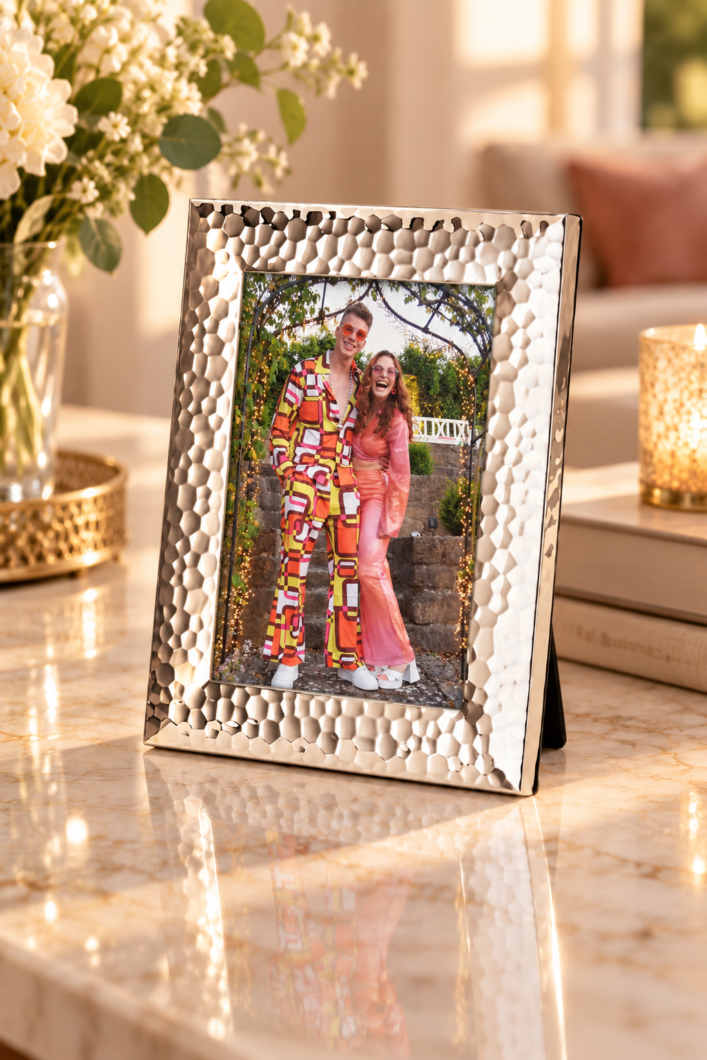 Photo Frame Hammered, 10 x 15 cm