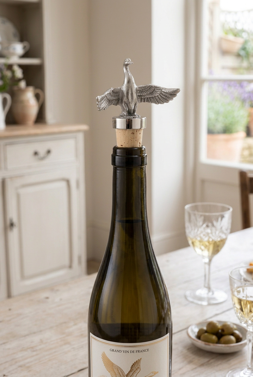 bottle cork flying duck