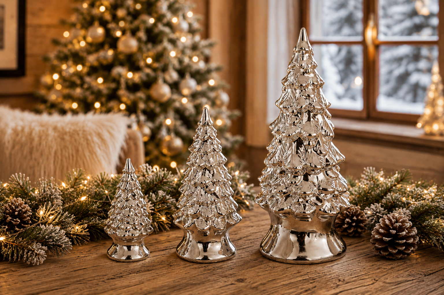 christmas tree on stand 14,7 cm