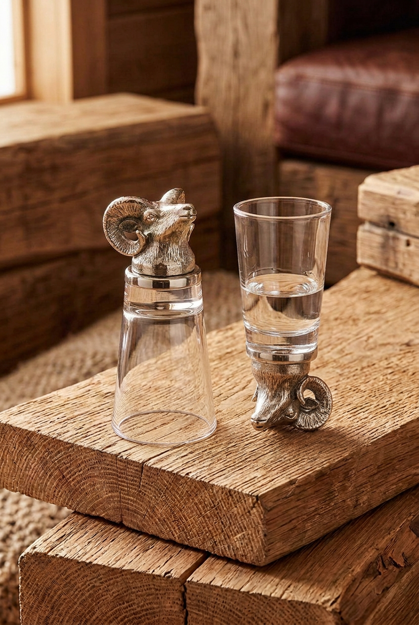 Schnapsglas Widder