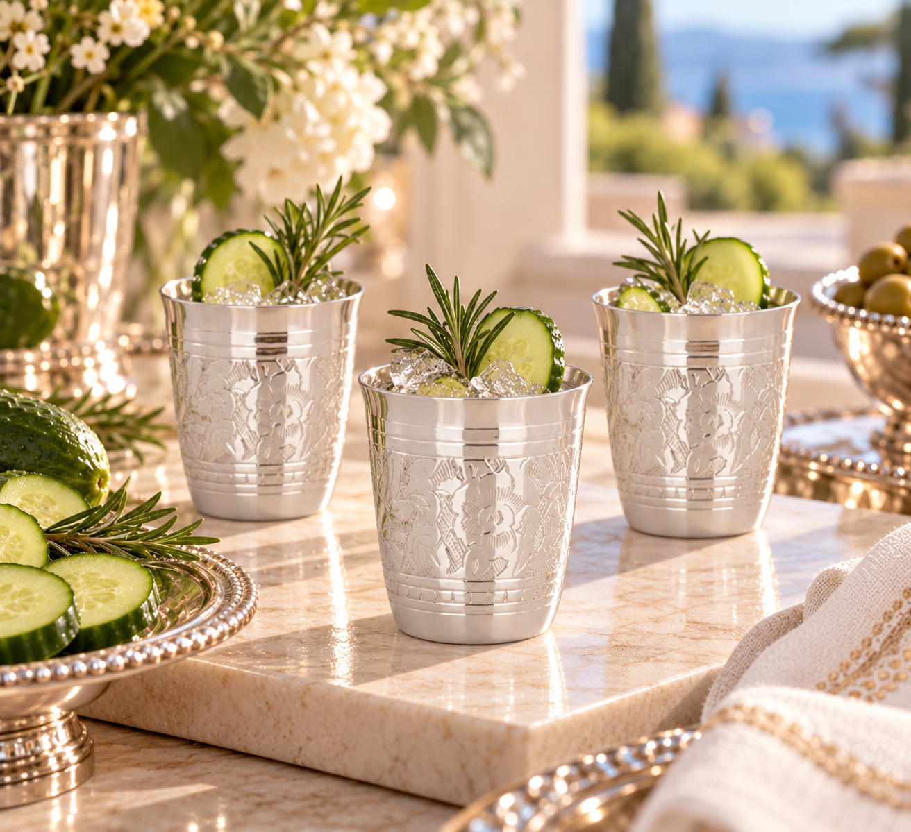 Cup Plain Engraved 6.5 cm