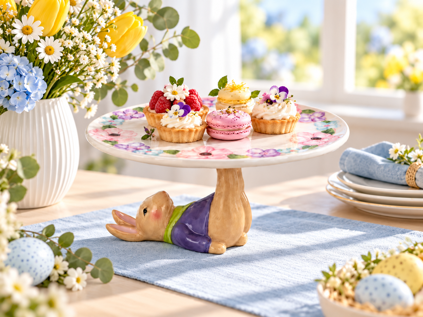Cake / Pastry Plate Rabbit