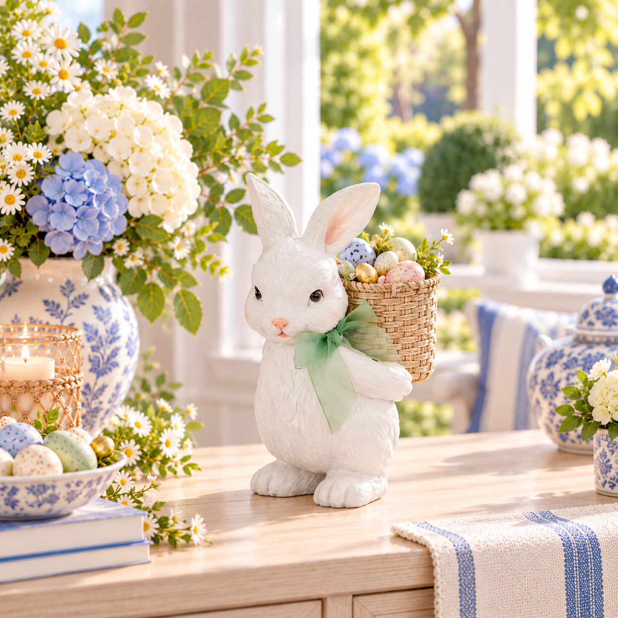 Rabbit with Basket