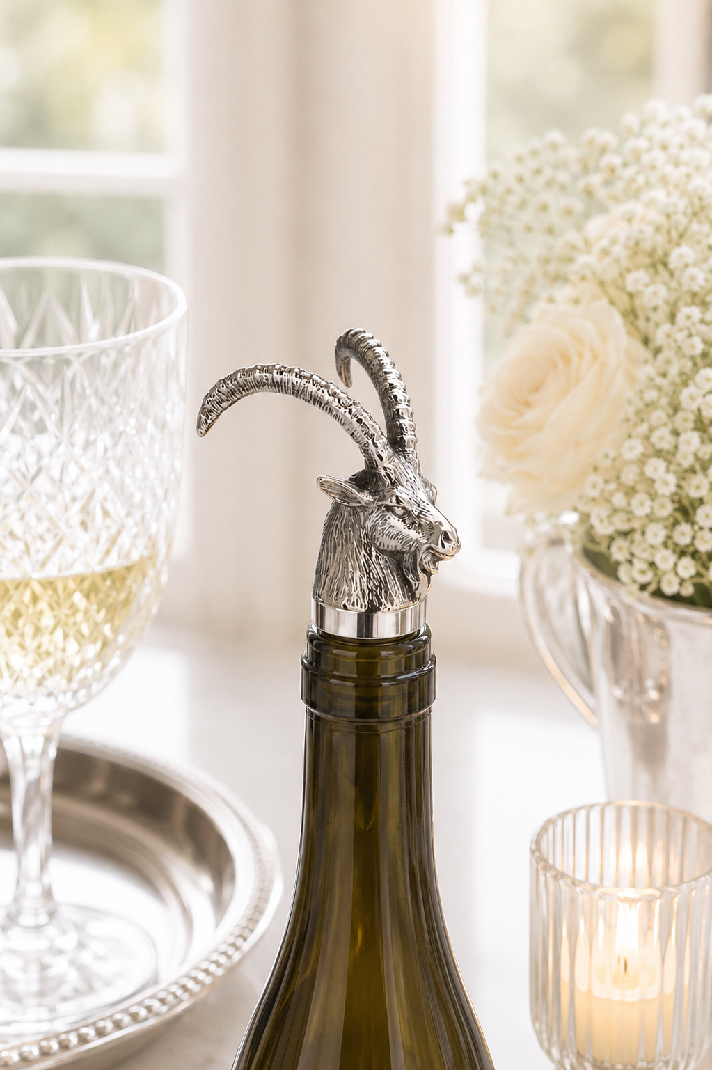 Flaschenkorken Steinbock