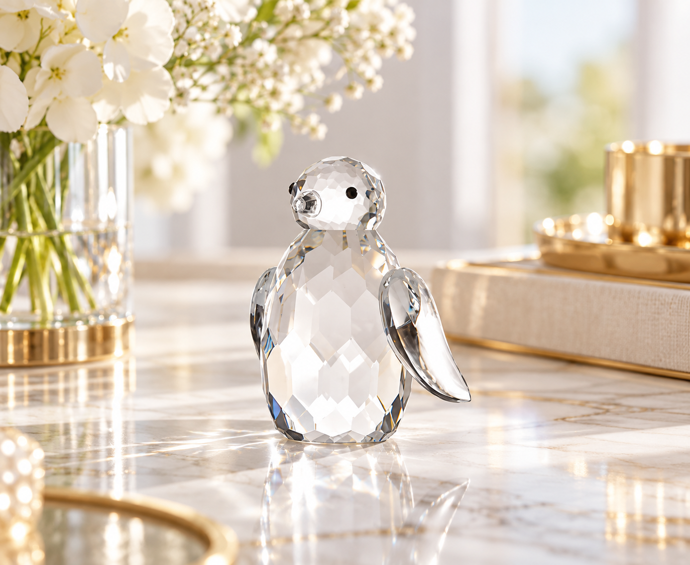 Glass Figure Penguin