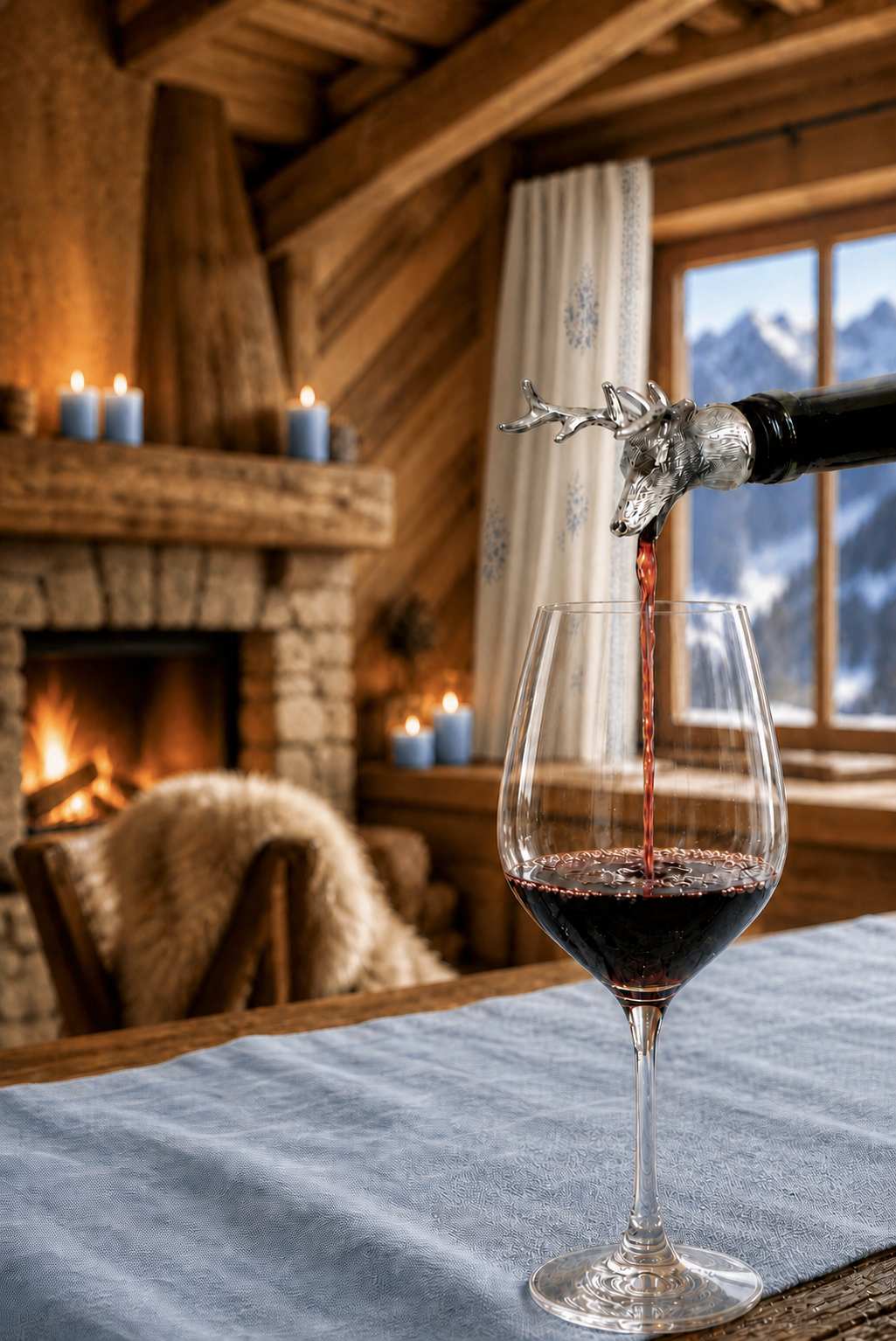 bottle pourer stag