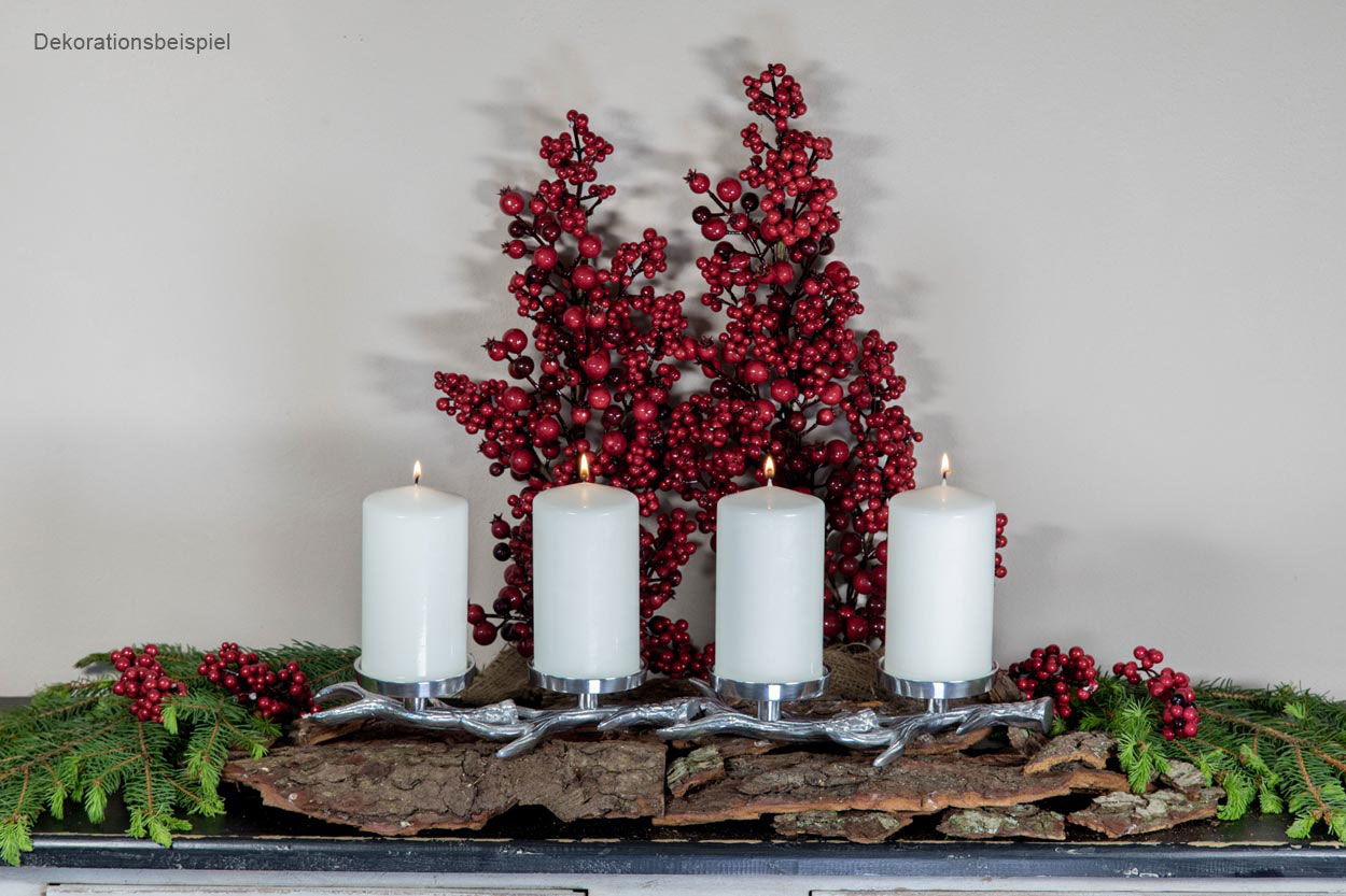 Kerzenständer Geweih für 4 Kerzen