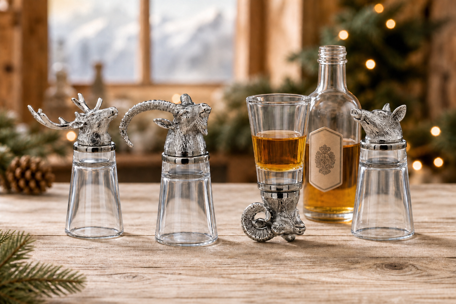 shot glass wild boar