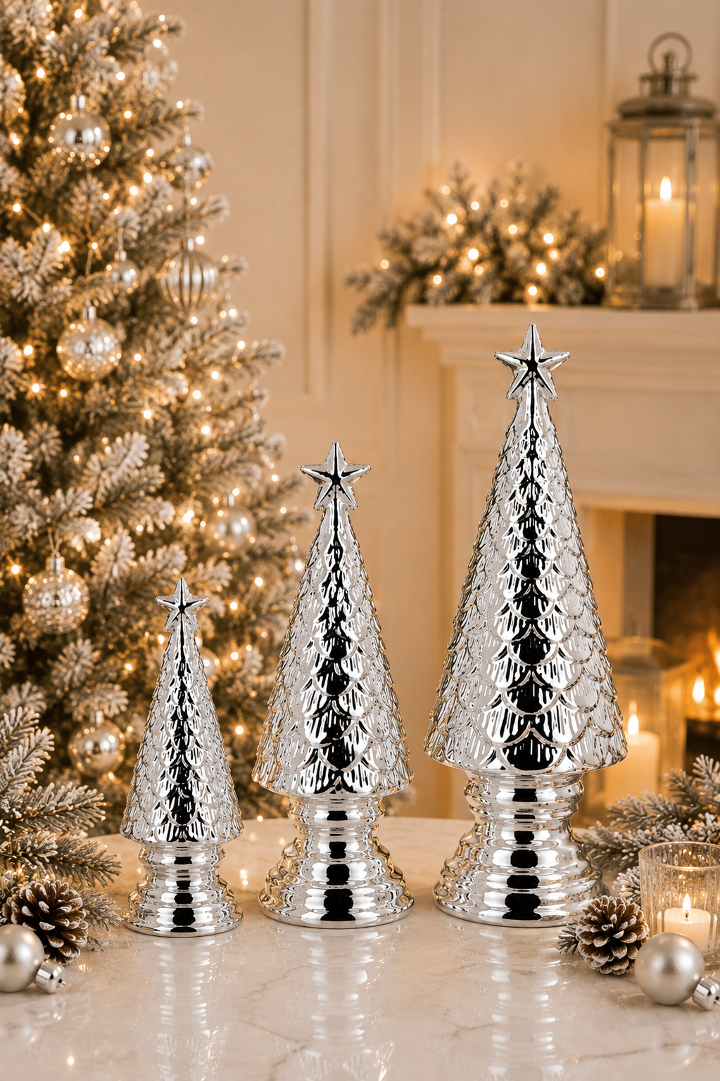 christmas tree with star 29,3 cm