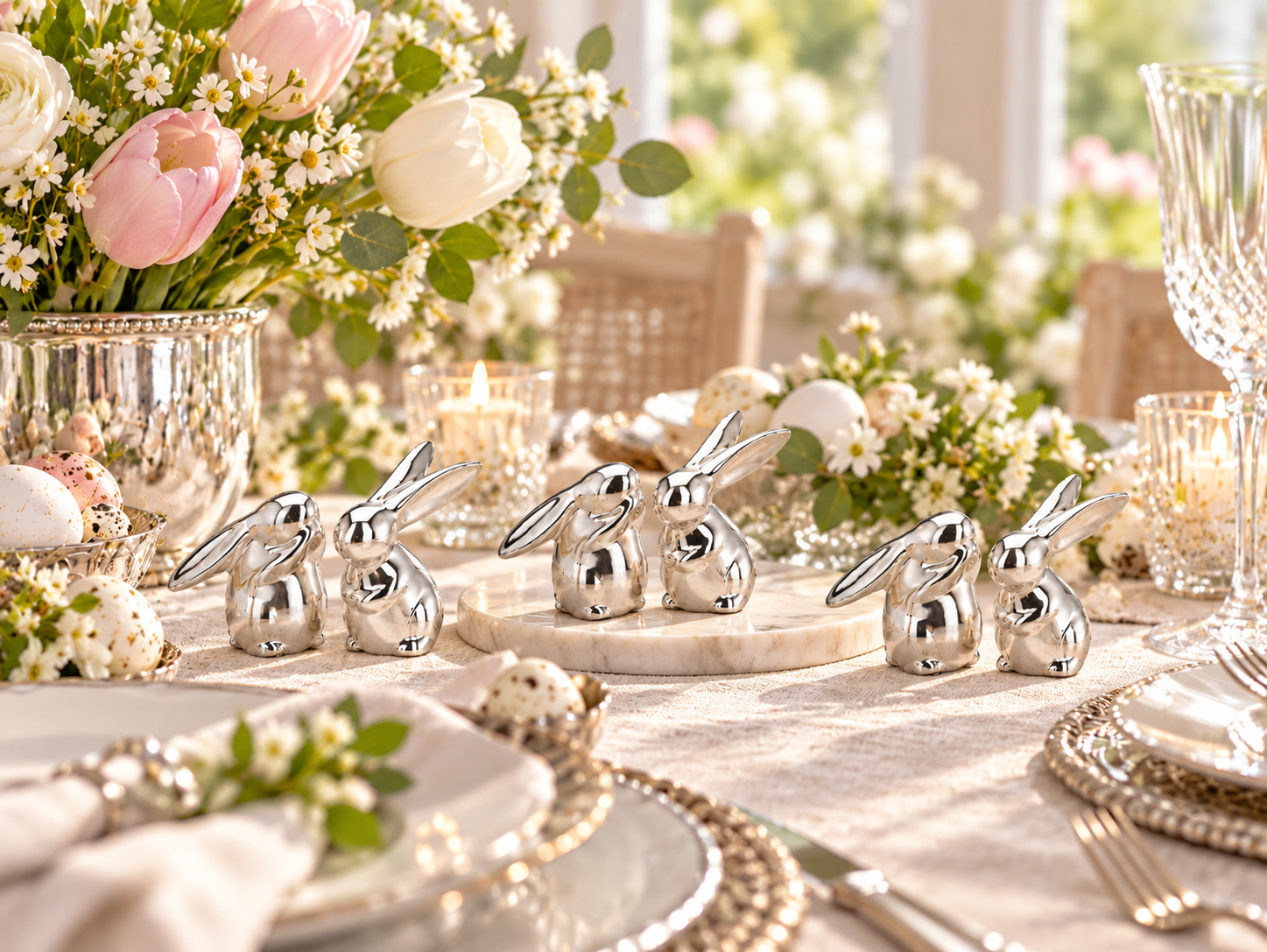 Rabbit Pair 6.5 cm